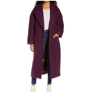 UGG Hattie Faux Fur Long Coat XS